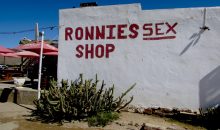 LOCKDOWN STRIKES RONNIES SEX SHOP